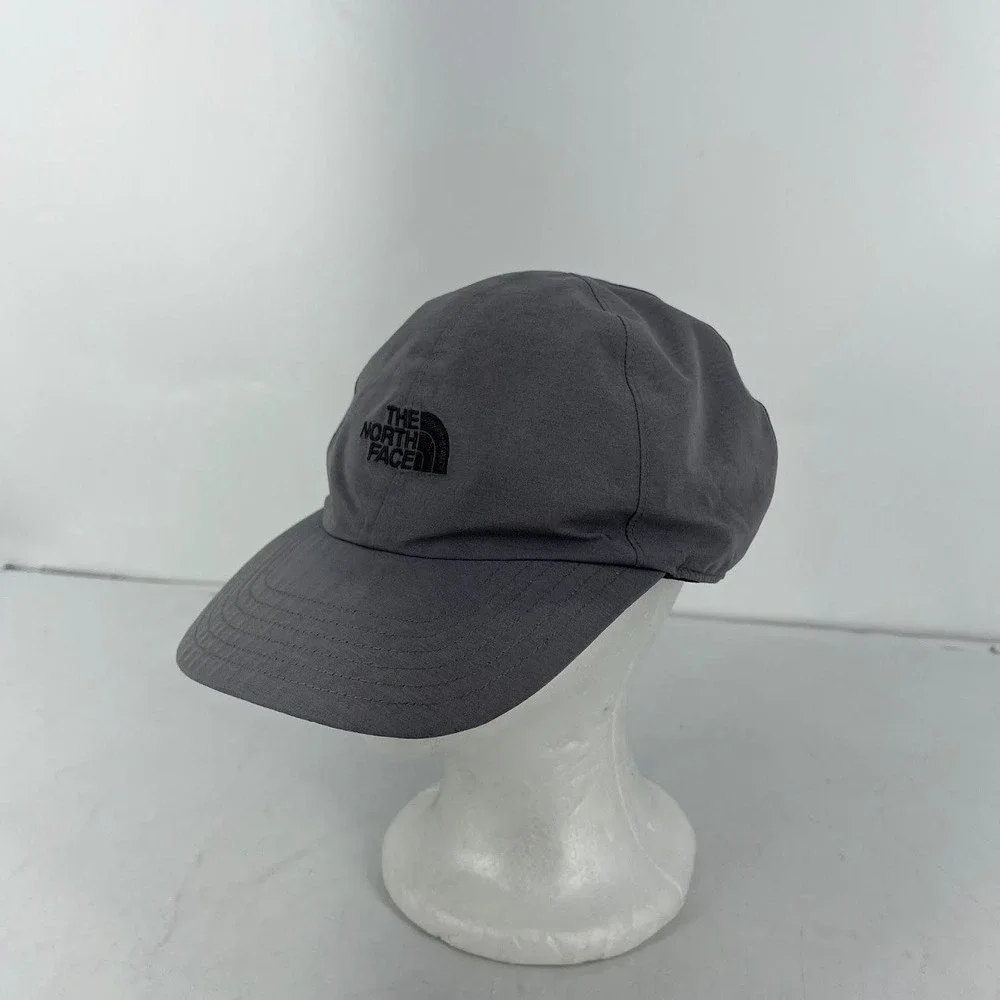 The North Face Gore-Tex Hat Gray Waterproof Adjustable Strap Baseball Cap Mens